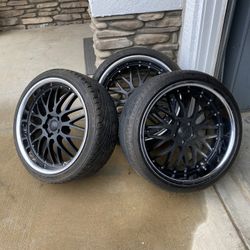 3 Rims Only Axis Wheels 