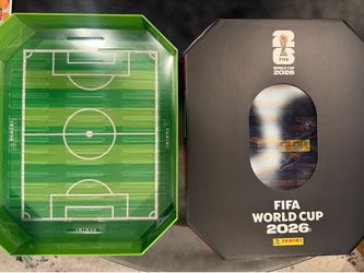 Panini World Cup 2026 sticker stadium ONLY BOX