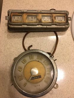 1947-49 Ford Speedometer And Gauges