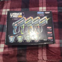 Laser Tag Set Of 4 Rechargeable
