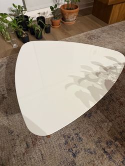 Mid-Century Modern Triangular Coffee Table