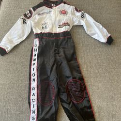 Size 2-3 Race Car Driver Costume 