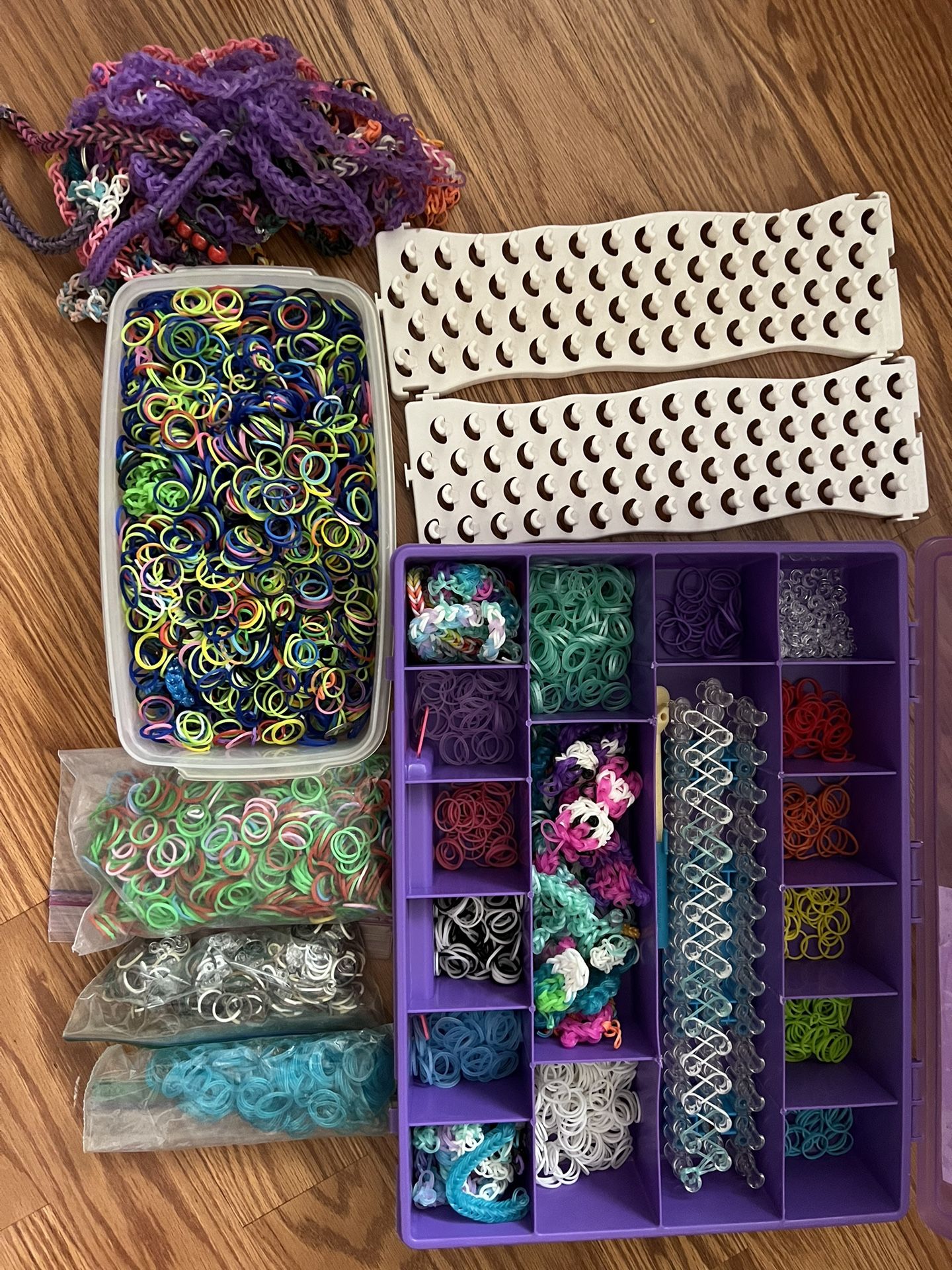 Organization Box And Rainbow Looms