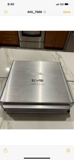 Sound Storm Lab SSL EVO 1500.7 Monoblock Car Audio Amplifier 1500W