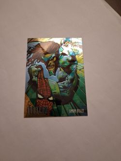 1995 Vulture, Spiderman Fleer Ultra Golden Web, Limited Edition, Card # 9 of 9 Simon Bisley Signed