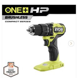 Ryobi 18v Hp Brushless Hammer Drill Tool Only No Battery No Charger New 