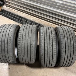 Bridgestone Potenza 235/40/19 265/35/19 Set Of Four Tires