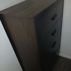 Mainstays Hillside 4-Drawer Dresser, Espresso Finish