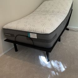 Electric Bed With Twin XL Mattress 