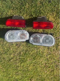Dodge Challenger 2008-2014 Headlights Taillights Set