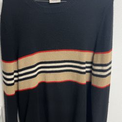 Black Burberry Sweater 