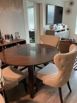 Table and chair