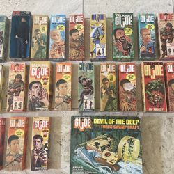 Collector seeking vintage old GI Joe toys dolls and action figures 1960s 70s 80s g.i. joes toy figure collector collectibles 