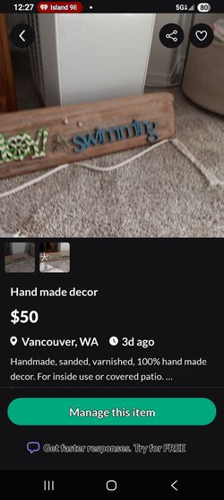 Hand made decor