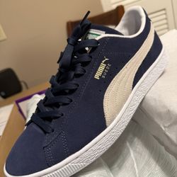 PUMA SUEDE CLASSIC NAVY BLUE SZ11