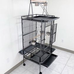 (NEW) $155 Large 68” Parrot Bird Cage for Parakeets Cockatiel Chinchilla Conure Cockatoo Lovebird Parakeet