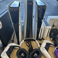 Assorted PS5 And Other Consoles