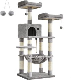 Multi-Level Cat Tree with Condo and Hammock