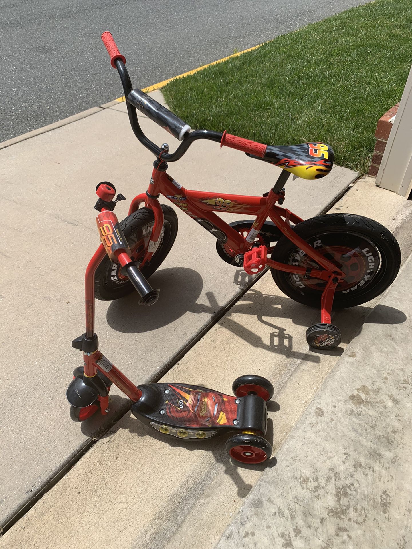 Lil Boy Bike and Scooter Set