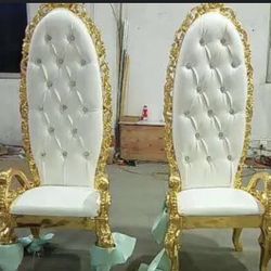 Royal Throne Chairs For Weddings Or Birthdays 