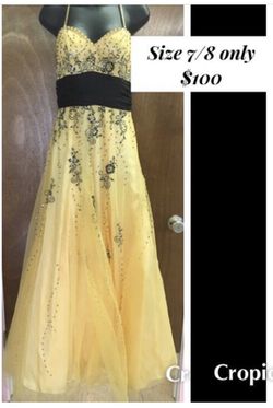 Size 7/8 Formal Gown $100