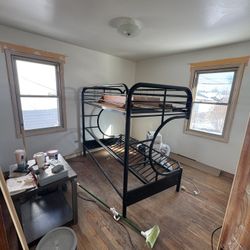 Bunkbed Metal Fran Futon Pull Out