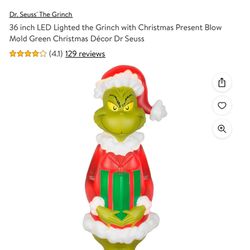 Grinch Blow Molds
