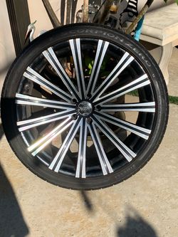 Beautiful 22” inch Rims and Tires