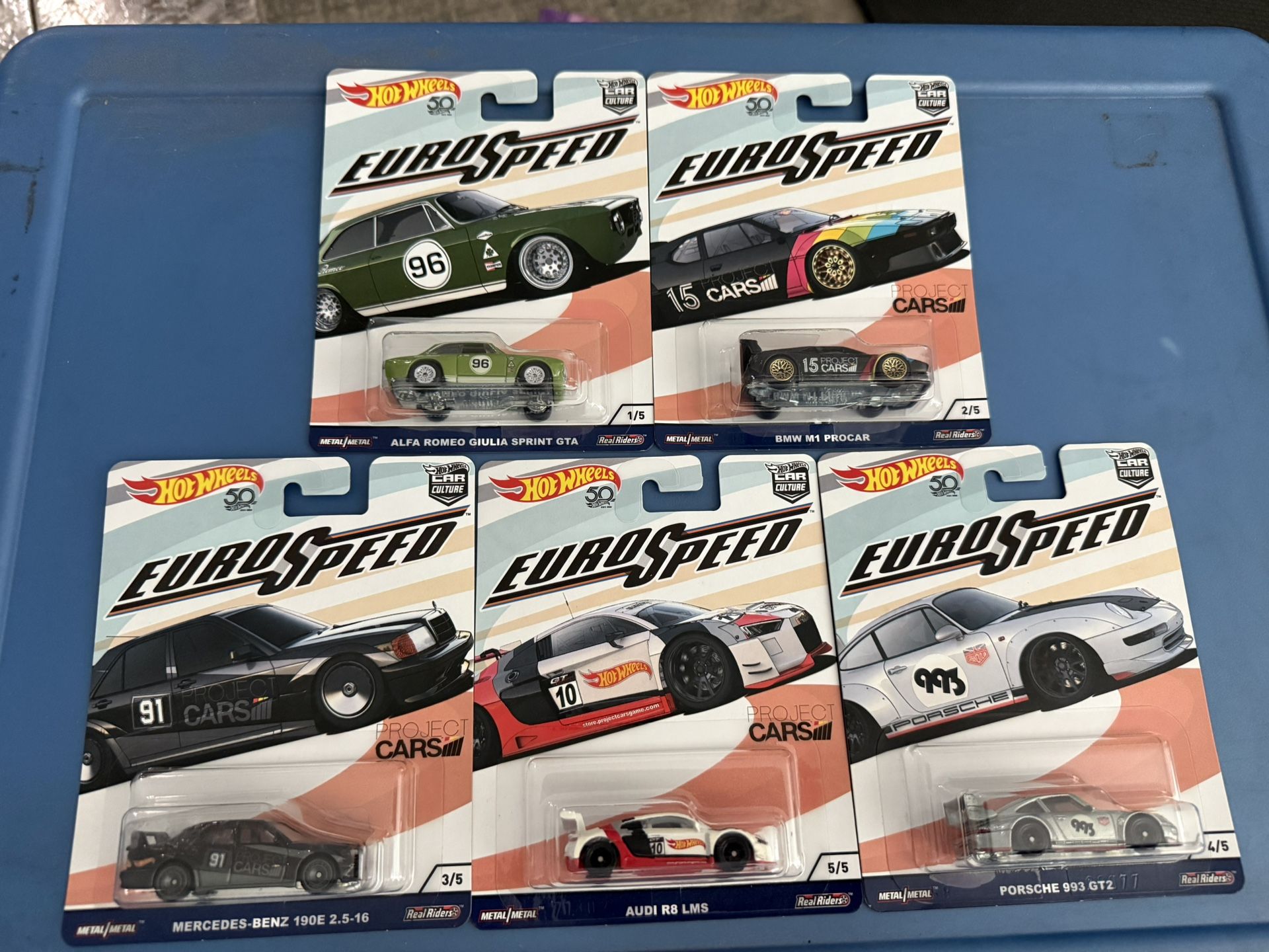 Hot Wheels Euro Speed Set 