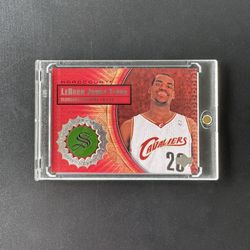 2003-04 Upper Deck Hardcourt LeBron James RC Floor Relic #LB11