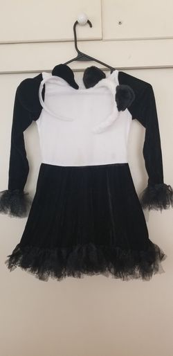 Girls Panda Costume