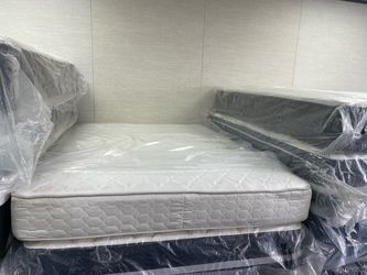 Queen mattress and box spring