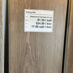 Rolling Hills Waterproof Laminate Flooring