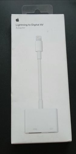 Apple Lightning to Digital AV Adapter