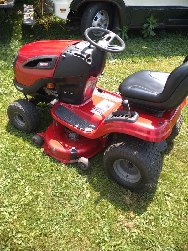 2010 Craftsman 22 horsepower twin cam riding lawn mower for Sale in