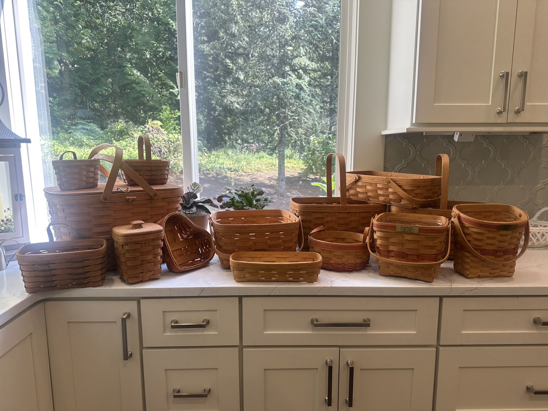 Collection Of Longaberger Baskets