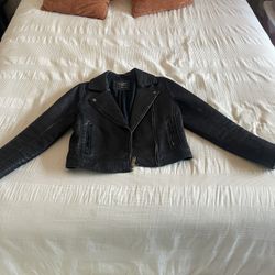 Women’s Medium A&F Leather Jacket