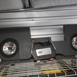 Mtx Subs With Mtx Amplifier 