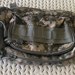 Tactical Waist Pack Molle Pouch Deployment Bag Utility Outdoor Camping Hiking
