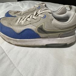 Boys Blue And Grey Nikes. Size 1. $3