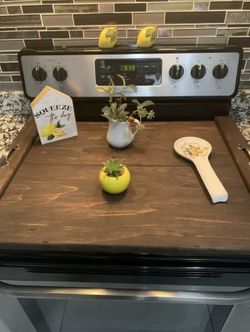 Rustic Stove Cover 22x30” 