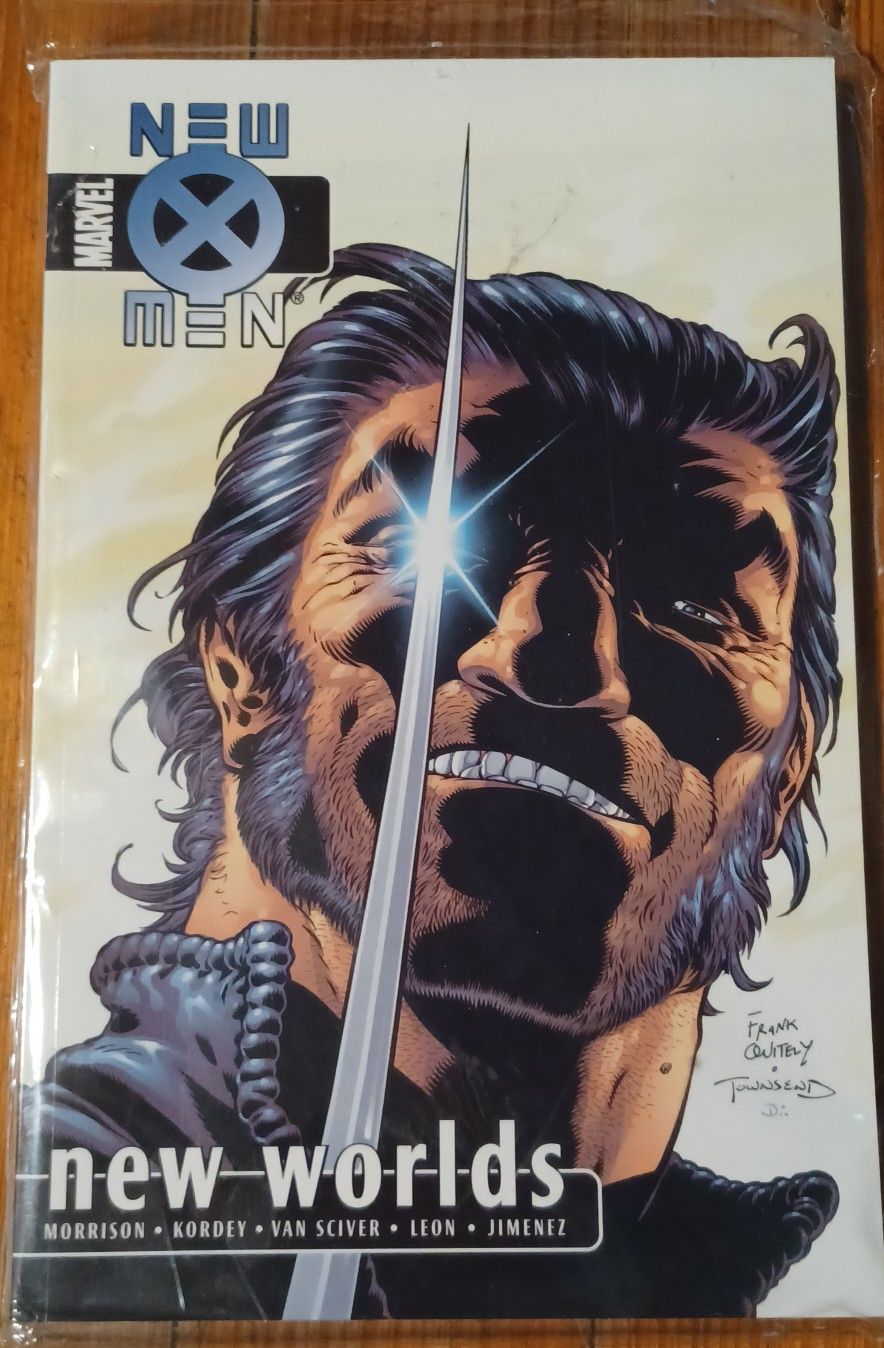 Wolverine Xmen New Worlds paperback Comic Book Thick Marvel