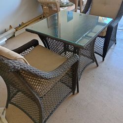 Rattan Outdoor Patio Dining Set