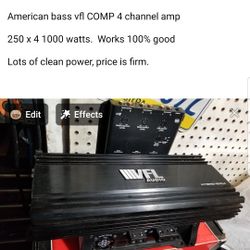 American Bass Amp