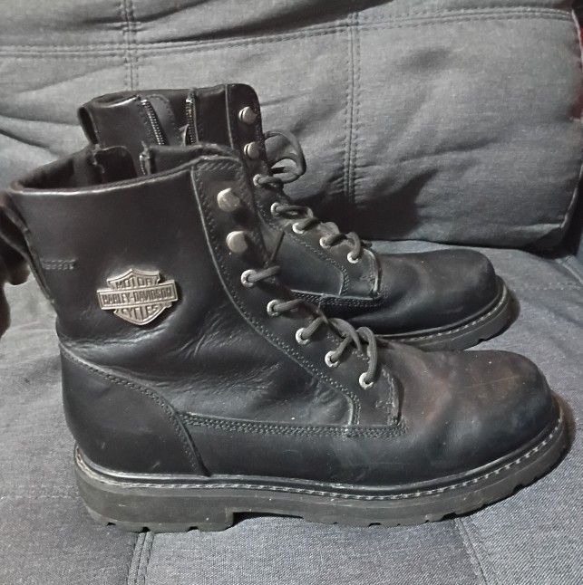 Harley Davidson Boots Motorcycle Riding Men's Size 9.5