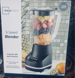 New blender 6 speed blender