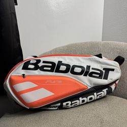Babolat Tennis 6-Racquet Bag Backpack Isothermal White Pure Strike