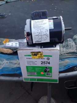 Evaporative cooler motor