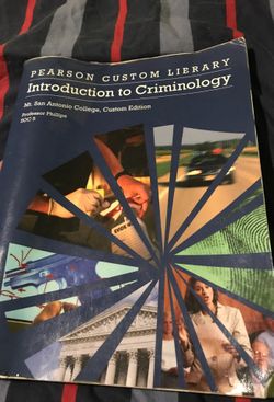 Introduction to criminology course book