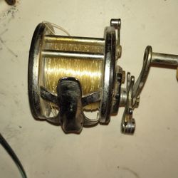 Vintage Penn 60 Reel  w/ Shakespeare Alpha Rod